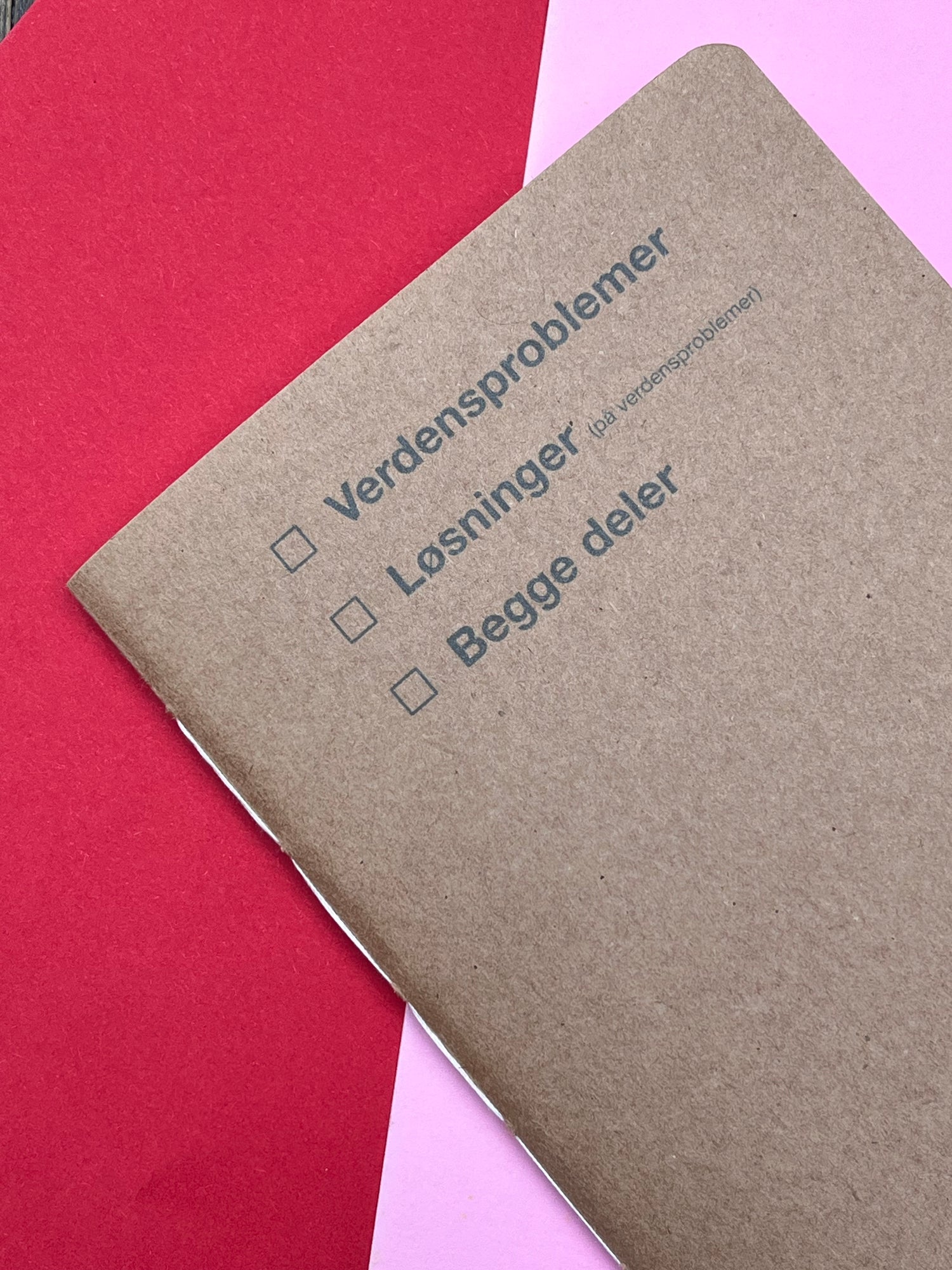 Notatbøker, kalendere, hefter