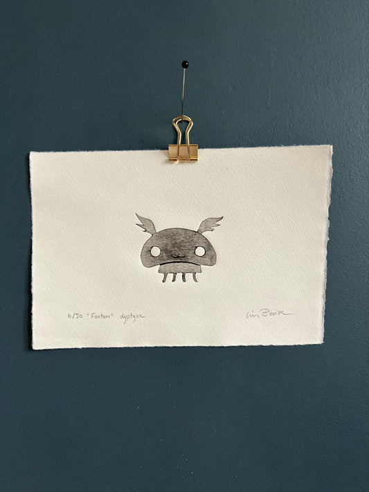 Grafikk, lite dyptrykk - «fantom»