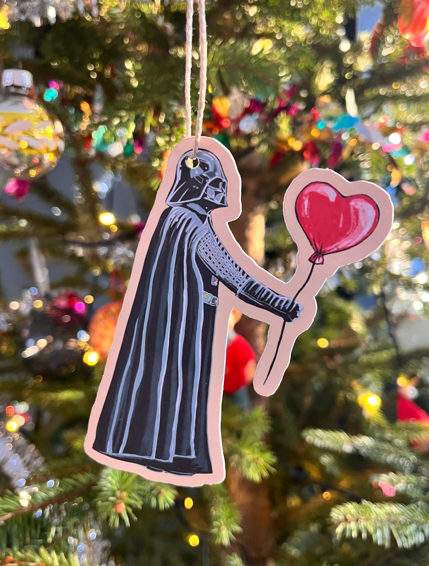 Pakkelapp, Darth Vader