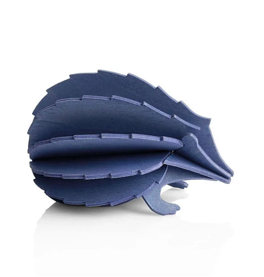 Pinnsvin, 8 cm - blålilla