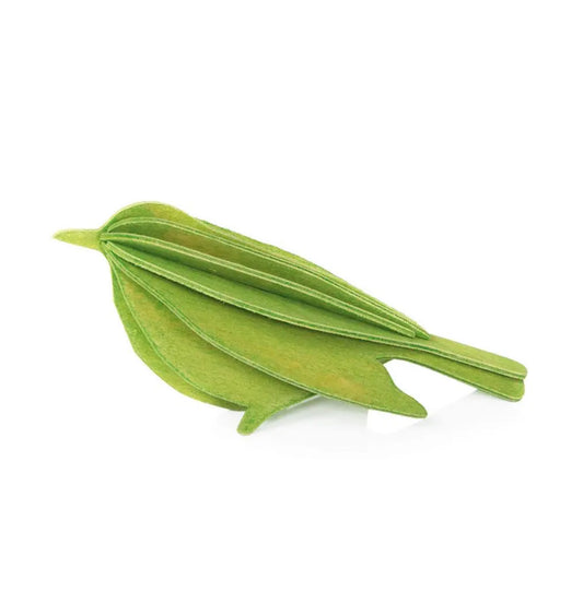 Fugl, 12 cm - grønn