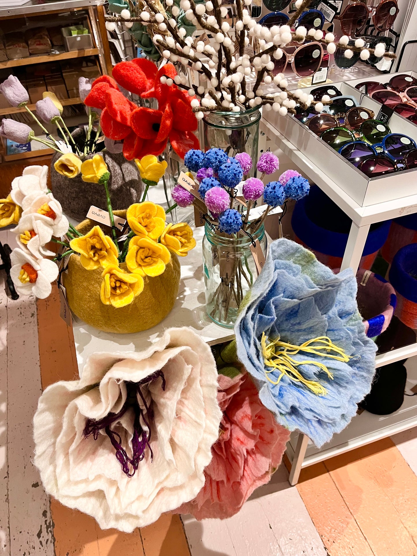 Kjempepeon, hvit/lys rosa