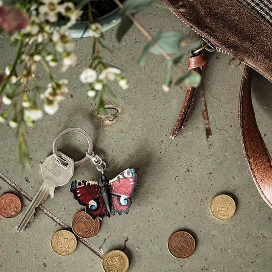 Nøkkelring, sommerfugl