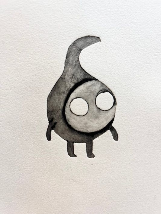 Grafikk, lite dyptrykk - «geist»