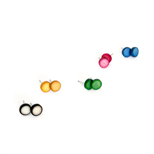 Eclipse Øredobber i taguanøtt, sort