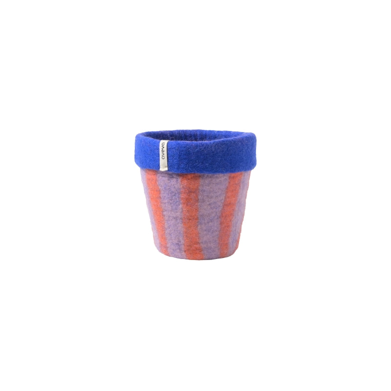 Blomsterpotte i ullfilt, Medium sirkus