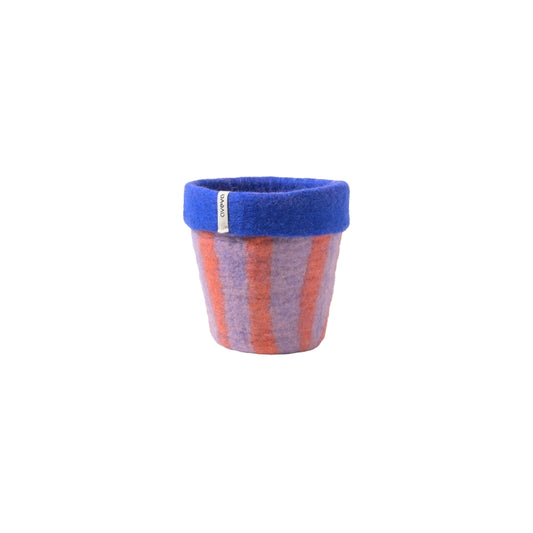 Blomsterpotte i ullfilt, Medium sirkus