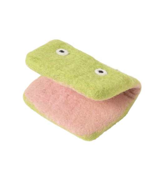 Grytevott i ull, frosk