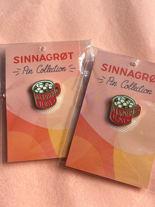 Pin, nå koser vi oss