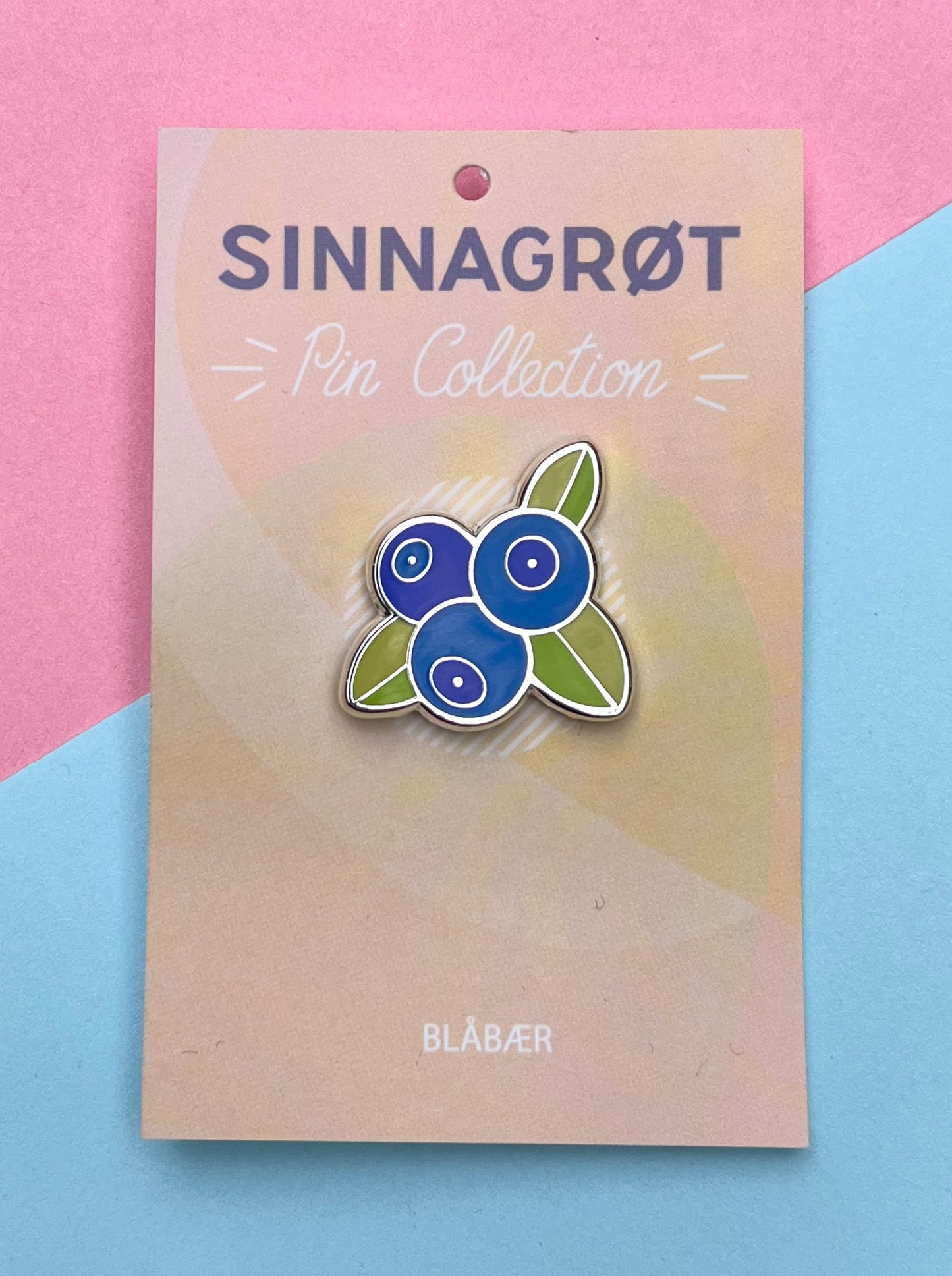 Pin, Blåbær