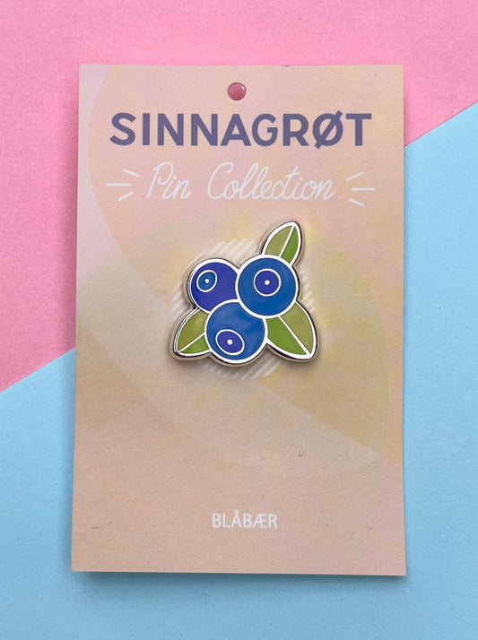 Pin, Blåbær