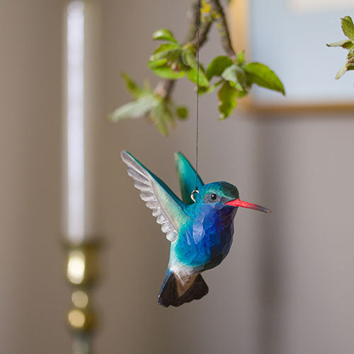 Wildlife Garden trefugl, to stk. kolibri blå
