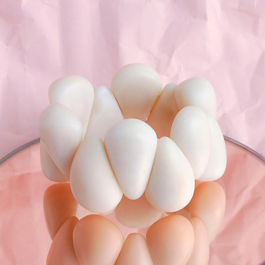 Armbånd i taguanøtt, elfenben