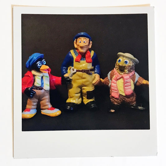 Polaroidkort - Reodor, Solan og Ludvig