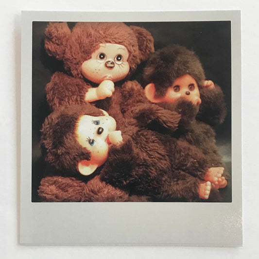 Polaroidkort -Monchhichi