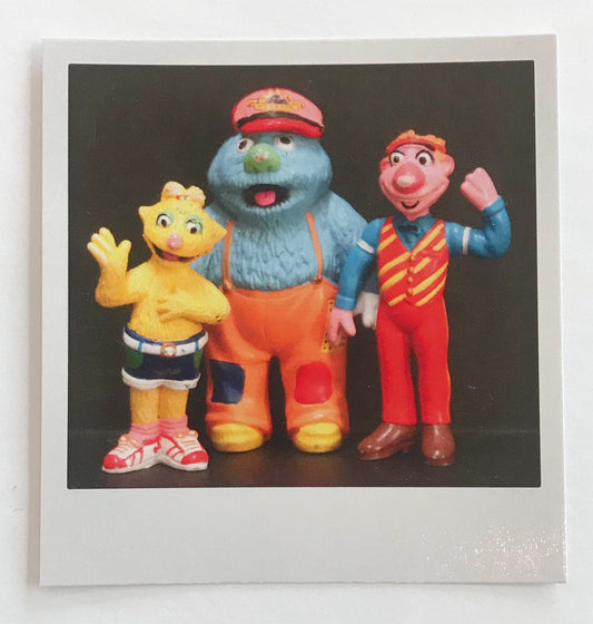 Polaroidkort -Sesam Street