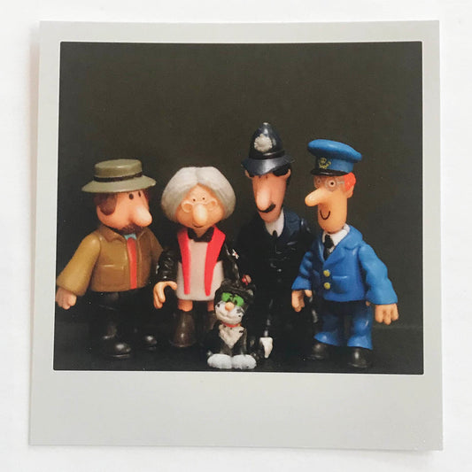 Polaroidkort - Postmann Pat