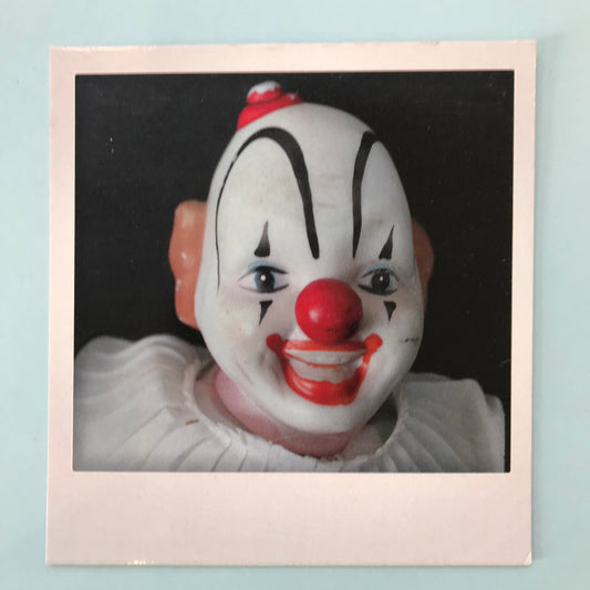 Polaroidkort - Klovn