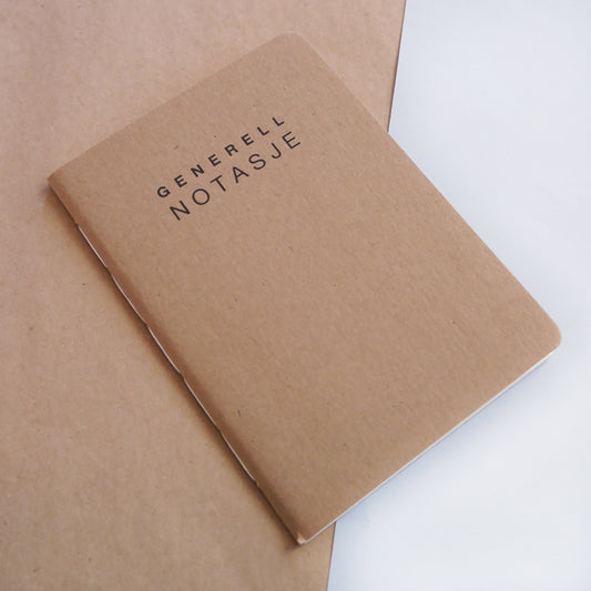 Liten notatbok – "Generell notasje"