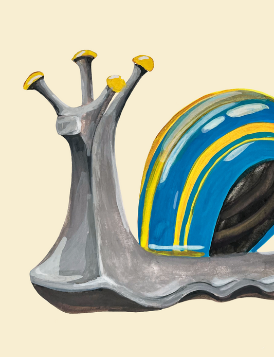 Trykk, Snegl, A3-format