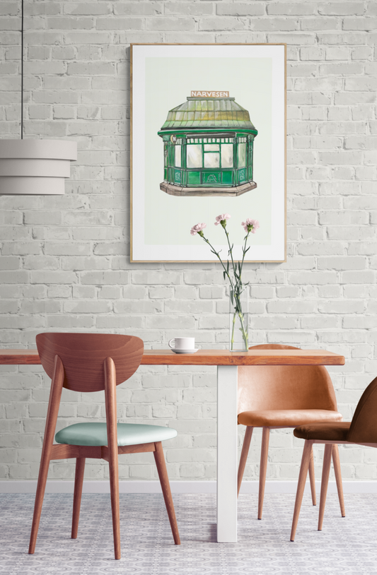 Trykk, Centrum Kiosk, A4-format