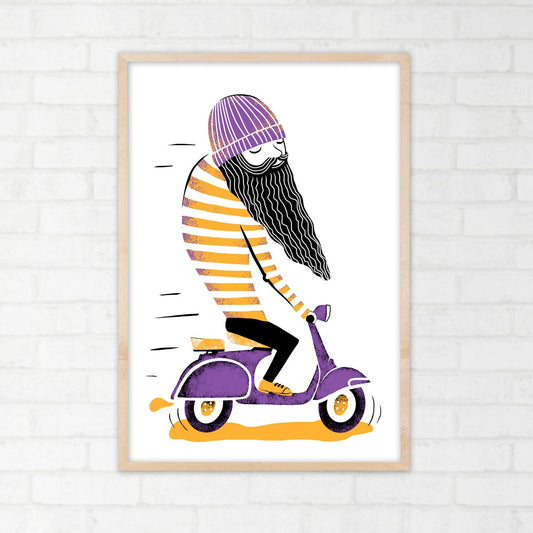 Trykk, Hipster, A4-format