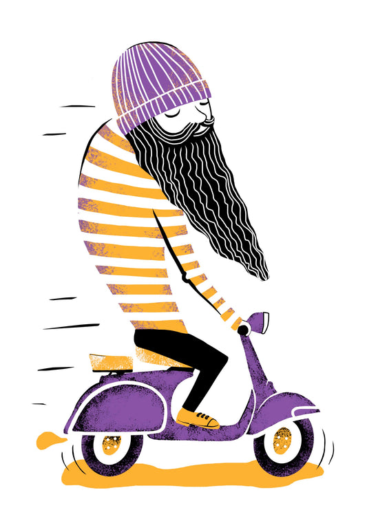 Trykk, Hipster, A4-format