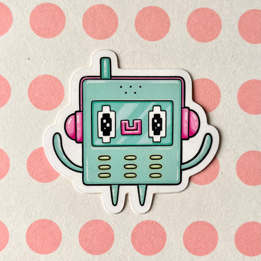 Klistremerke - Robot