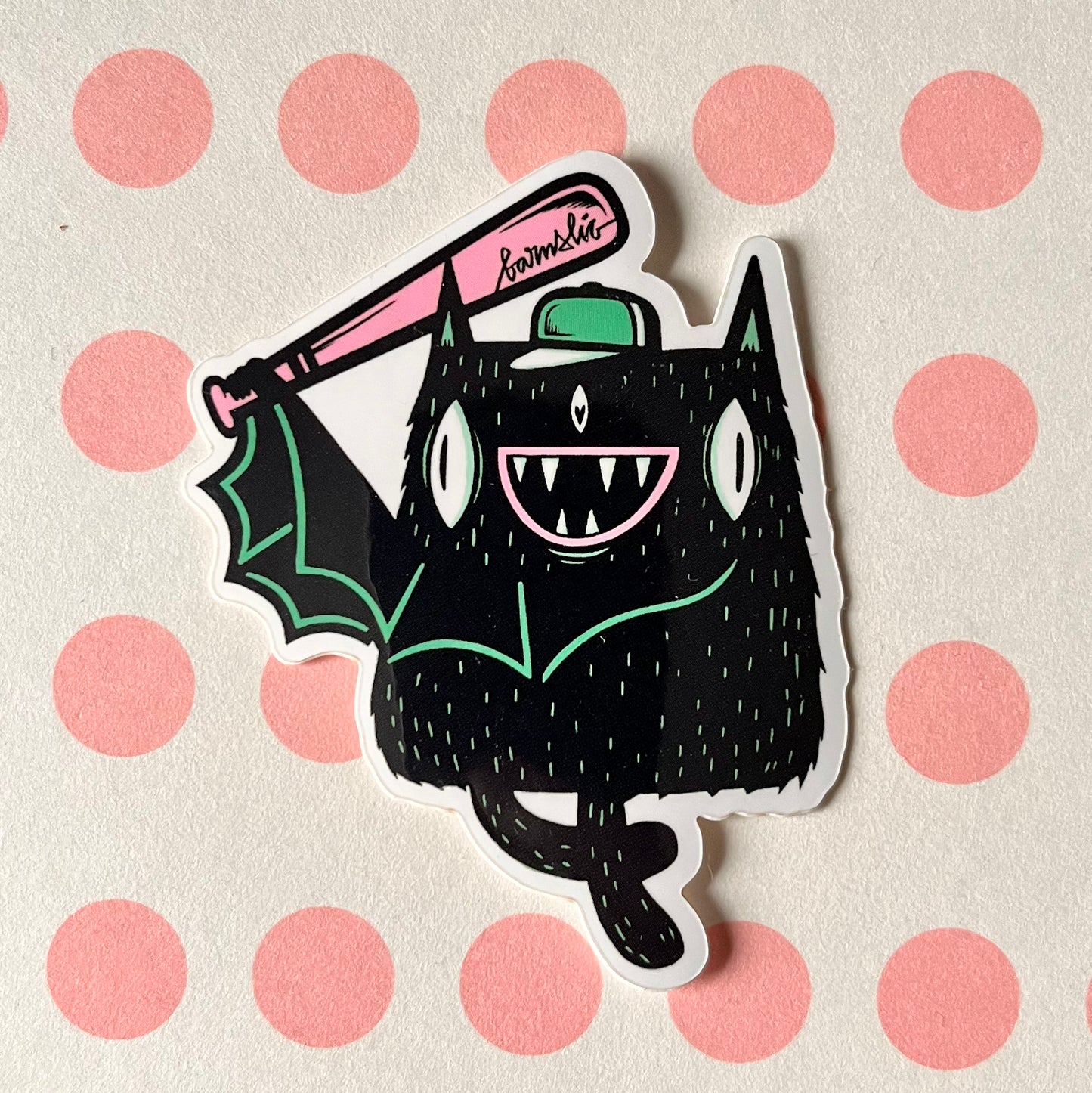 Klistremerke - Flaggermus