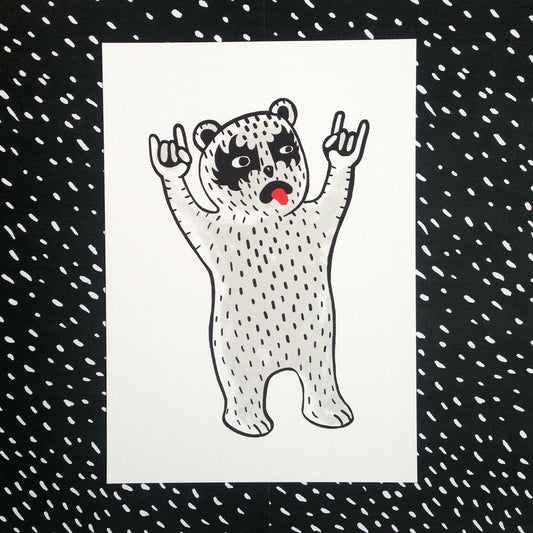 Trykk, Bjørn Simmons, A3-format