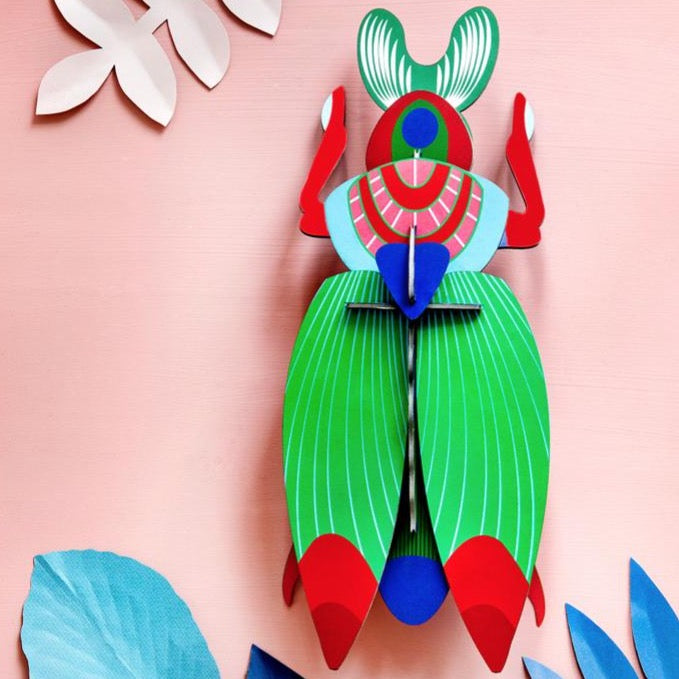 Veggdekor, stor - Giant Scarab Beetle