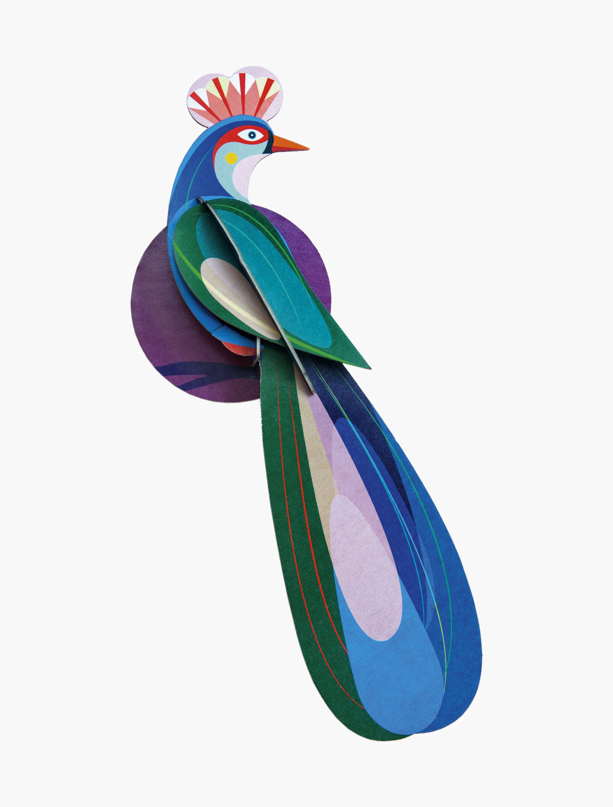 Veggdekor, stor - Paradise Bird, Banda