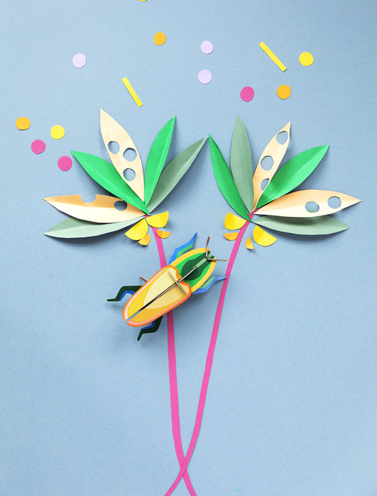 Veggdekor - Liten, Madagascar Beetle