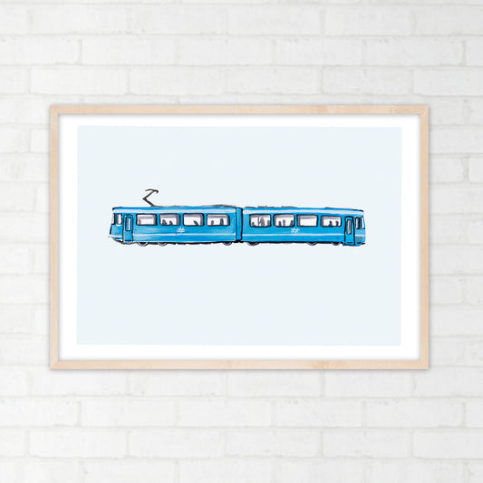 Trykk, Oslo-trikken, A3-format