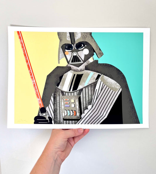 Trykk, Darth Vader, A4-format