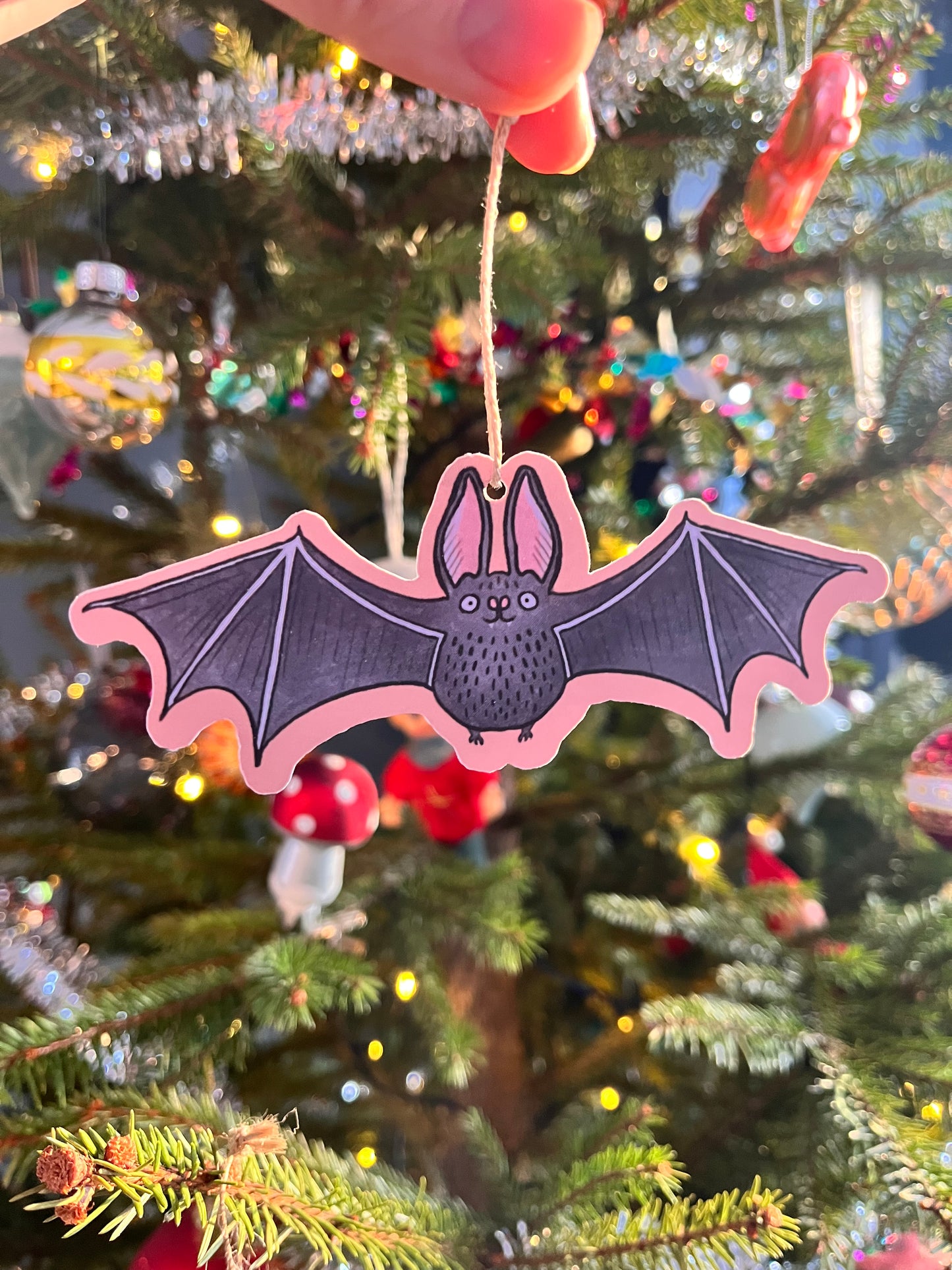 Pakkelapp, Flaggermus