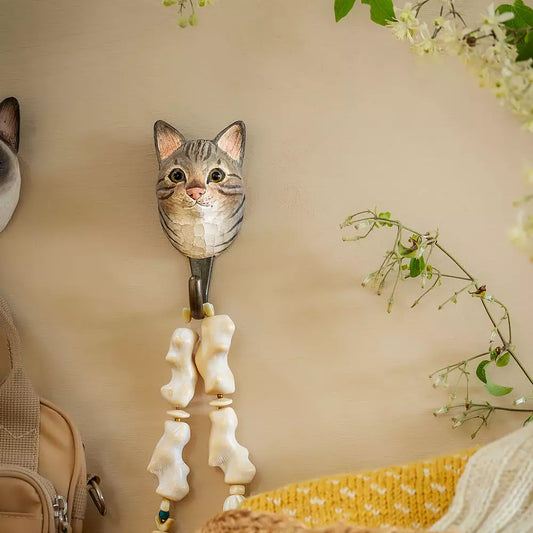 Wildlife Garden treknagg, katt - gråspraglet