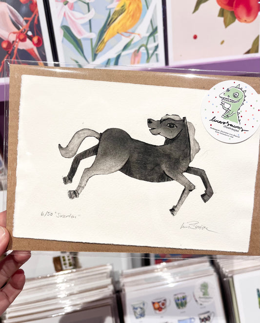 Grafikk, lite dyptrykk - «Svarten»