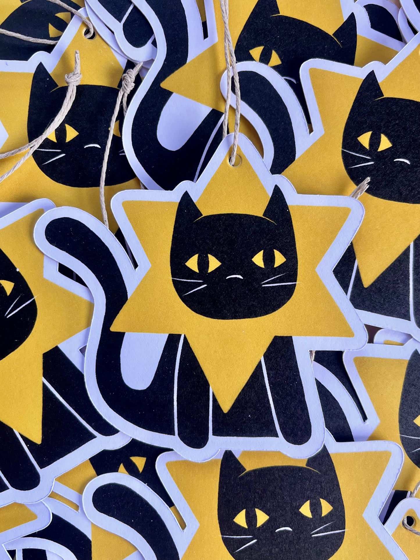 Pakkelapp, Stjernekatt