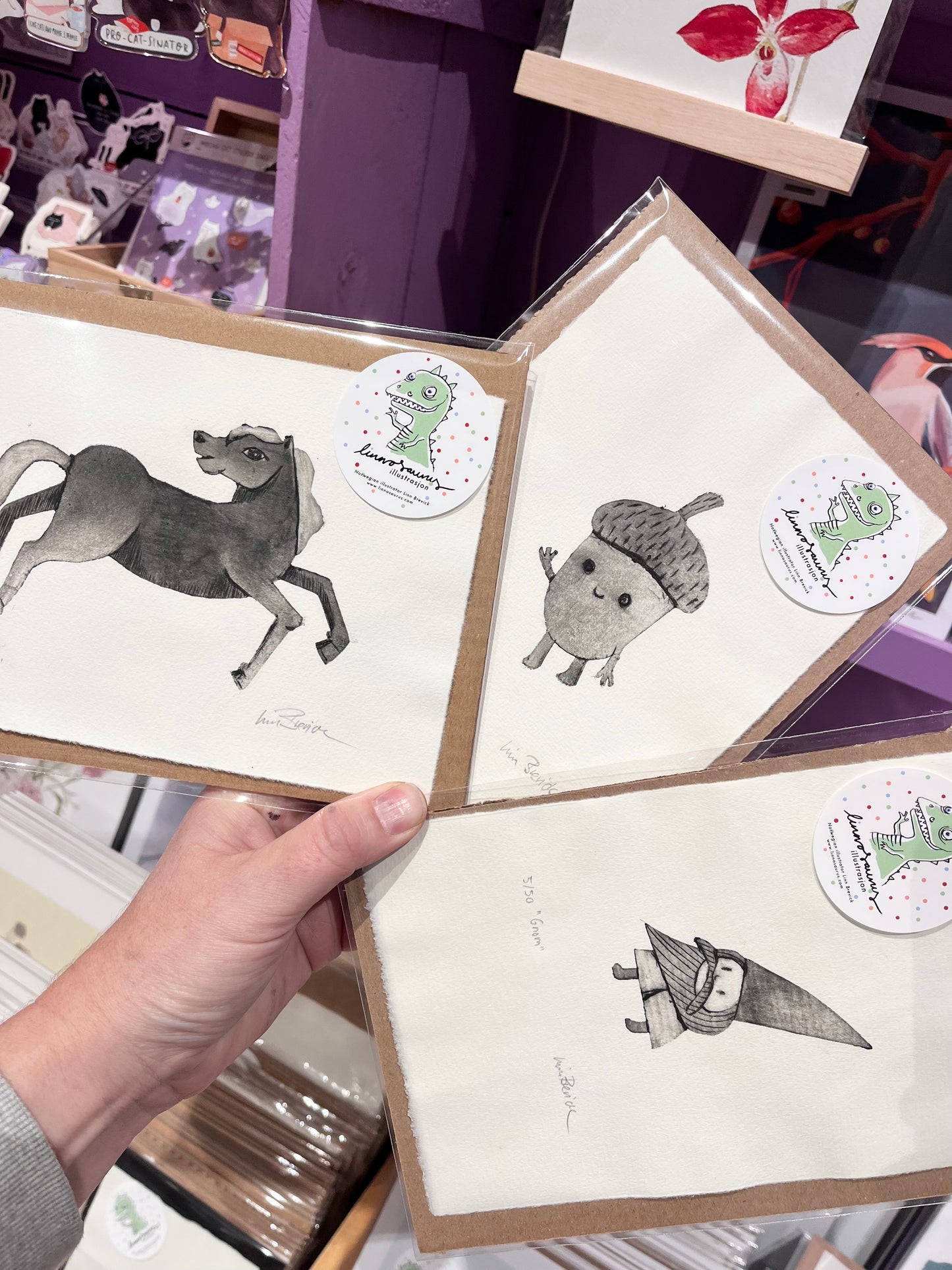 Grafikk, lite dyptrykk - «Svarten»