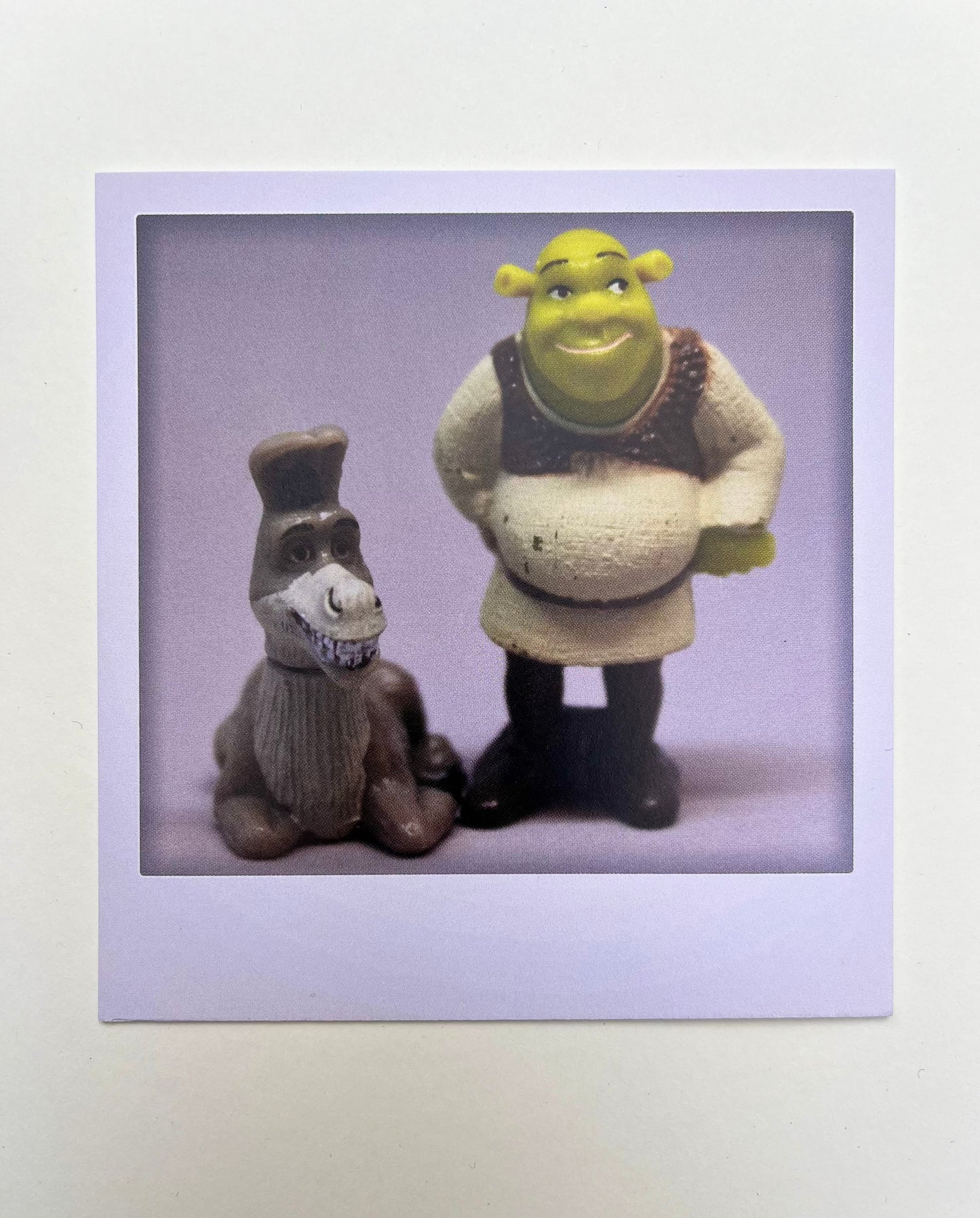 Polaroidkort - Shrek