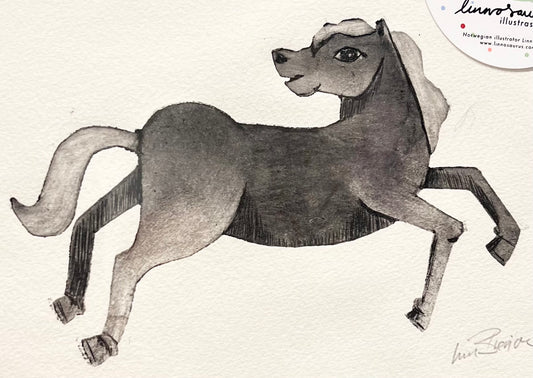 Grafikk, lite dyptrykk - «Svarten»