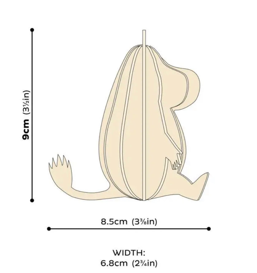 Mummitrollet - 9 cm