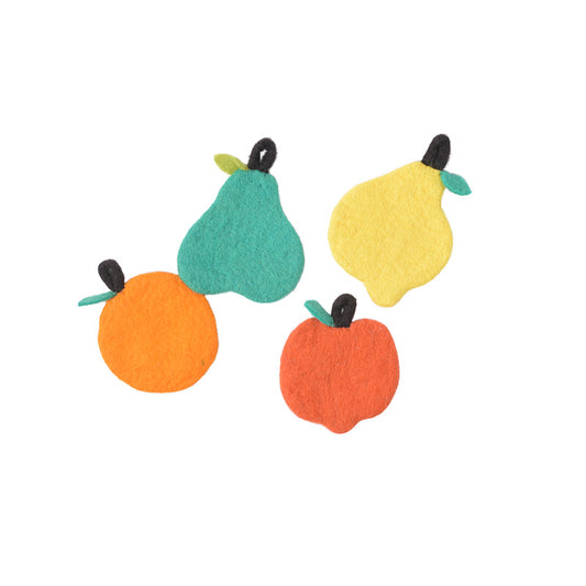 Glassunderlag, frukter