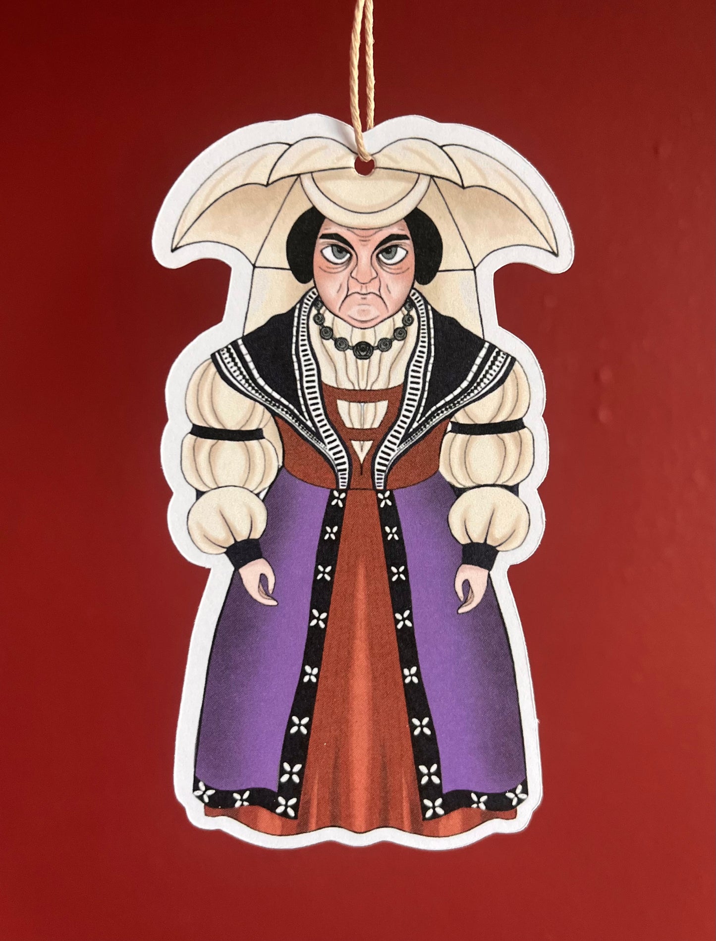 Pakkelapp, Stemoren helfigur