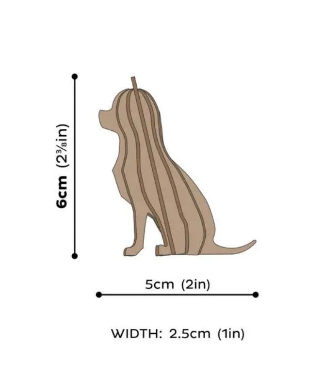Chihuahua, liten - 6 cm