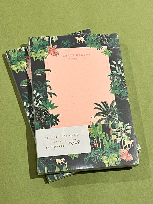 Notatblokk, botanisk