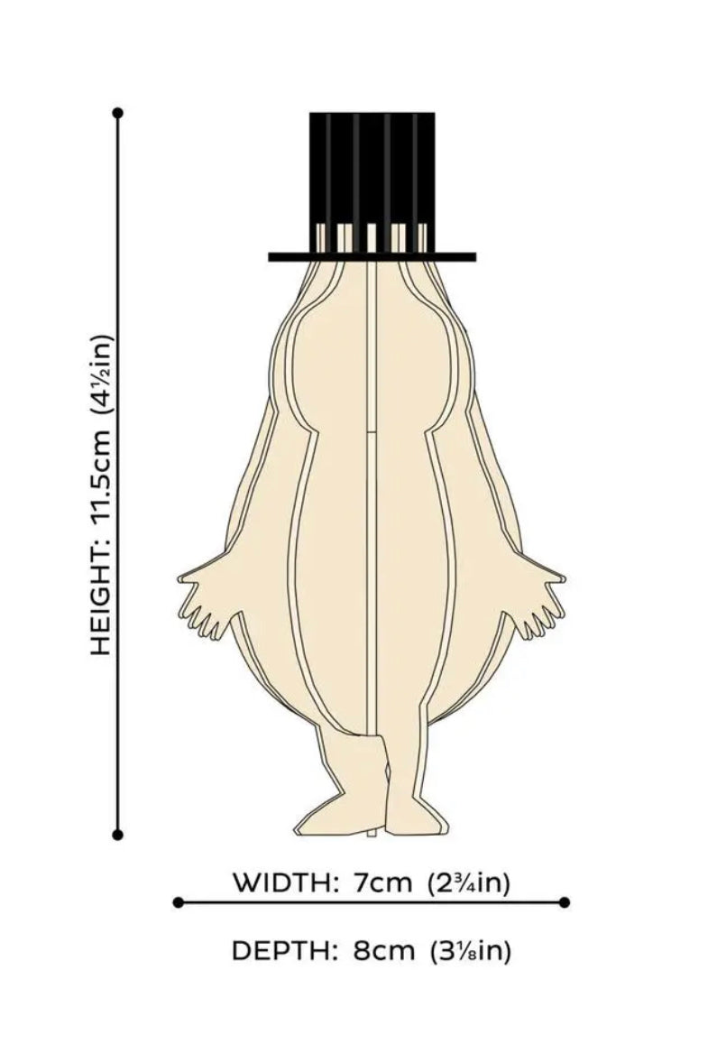 Mummipappa - 13 cm