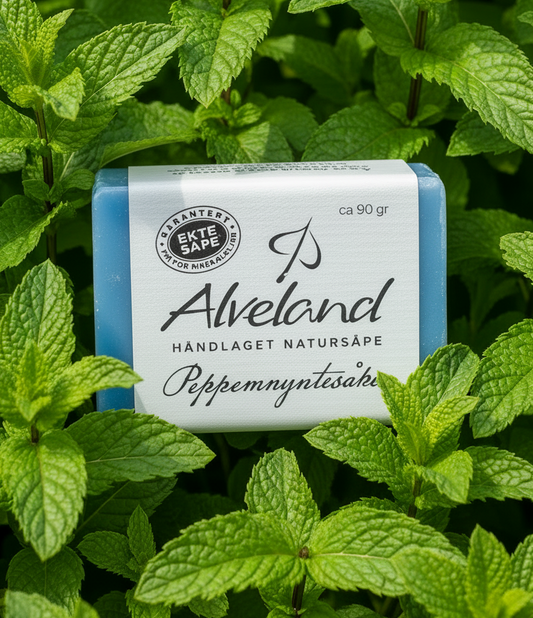 Peppermyntesåpe fra Alveland