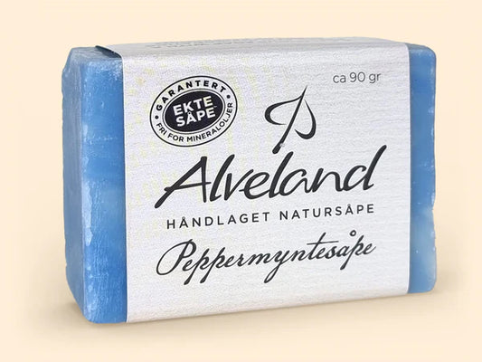 Peppermyntesåpe fra Alveland